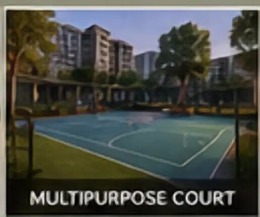 Outdoor multipurpose sports court at Embassy Chapparkallu